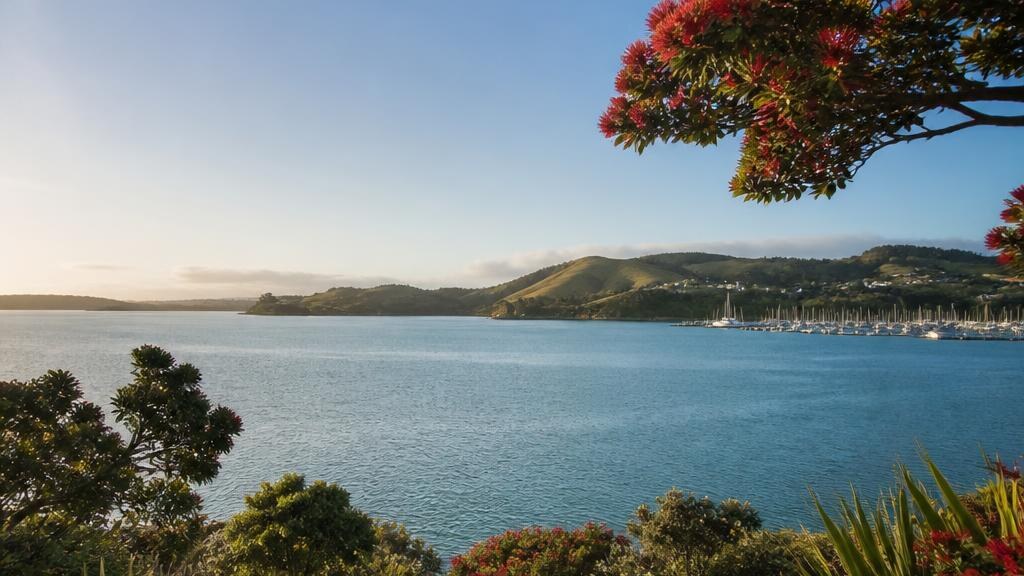 An illustration inspired by Whangārei Harbour